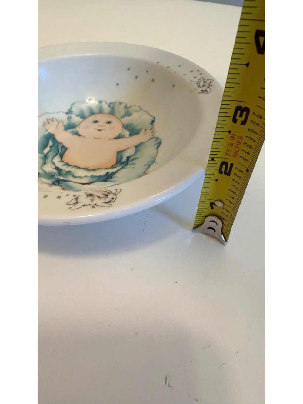 Vintage 1980s Cabbage Patch Kids Ceramic Plate Bowl Mug 3 Pc Set Royal Worcester - Picture 14 of 16
